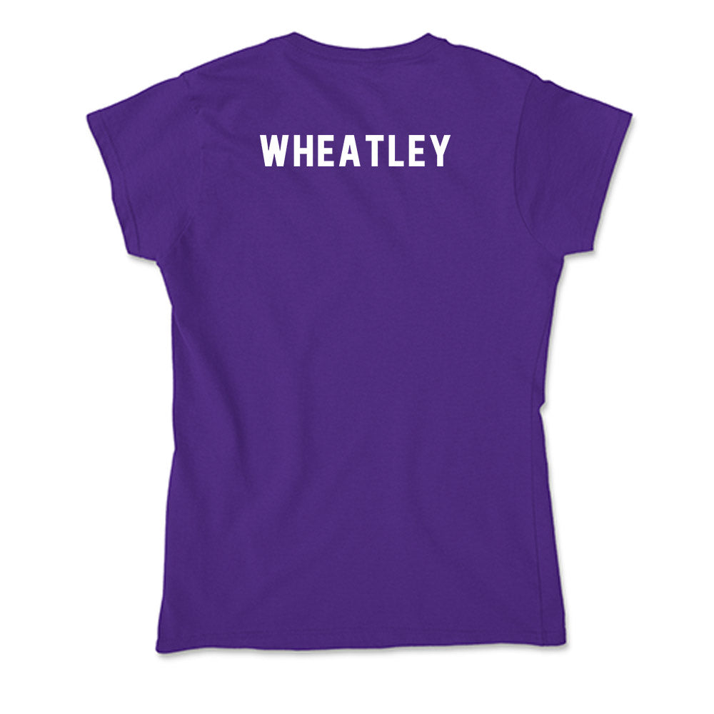 Northern Iowa - NCAA Women's Cross Country : Meghan Wheatley - Soft Style Women’s T-Shirt-1