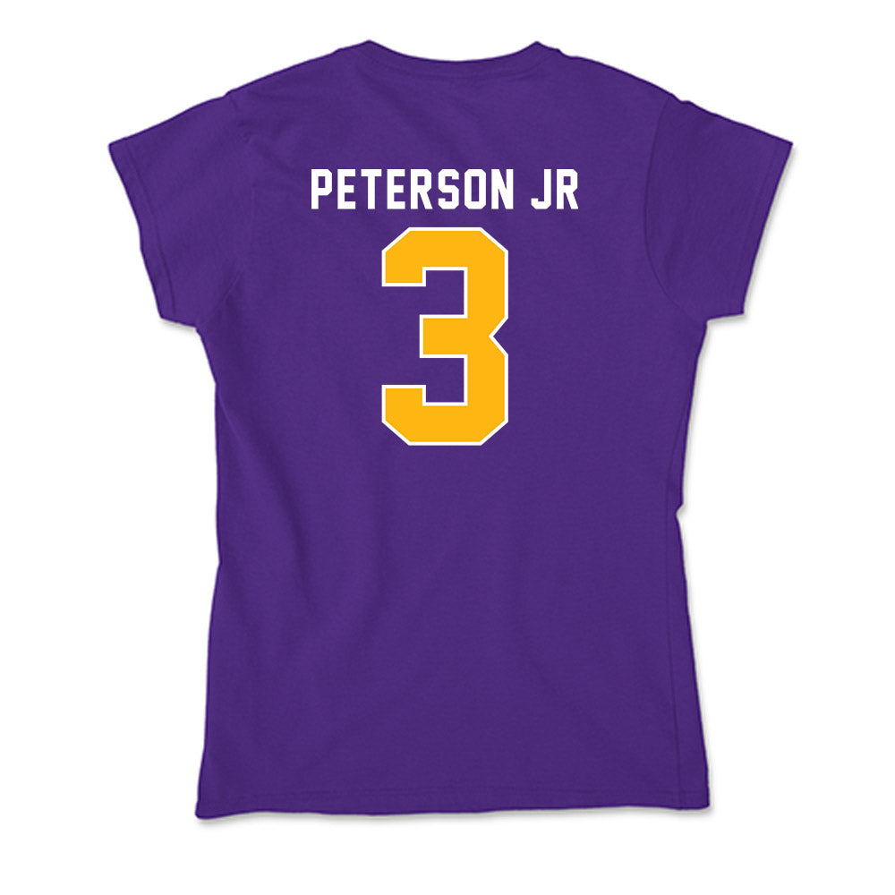 Northern Iowa - NCAA Football : Robbie Peterson Jr - Soft Style Women’s T-Shirt-1