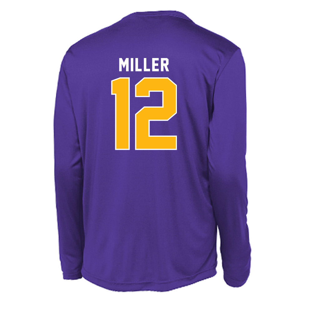 Northern Iowa - NCAA Men's Basketball : Charlie Miller - Activewear Long Sleeve T-Shirt