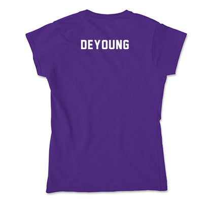 Northern Iowa - NCAA Men's Track & Field : Josiah DeYoung - Soft Style Women’s T-Shirt-1