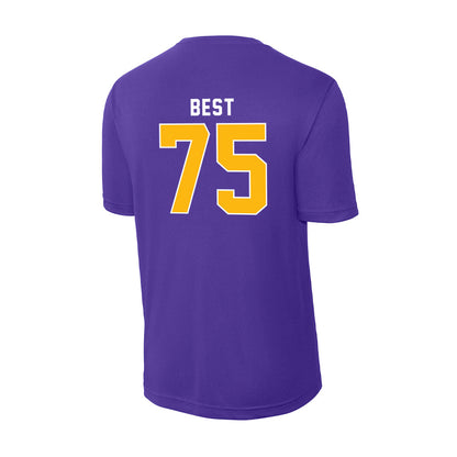 Northern Iowa - NCAA Football : Connor Best - Activewear T-Shirt-1