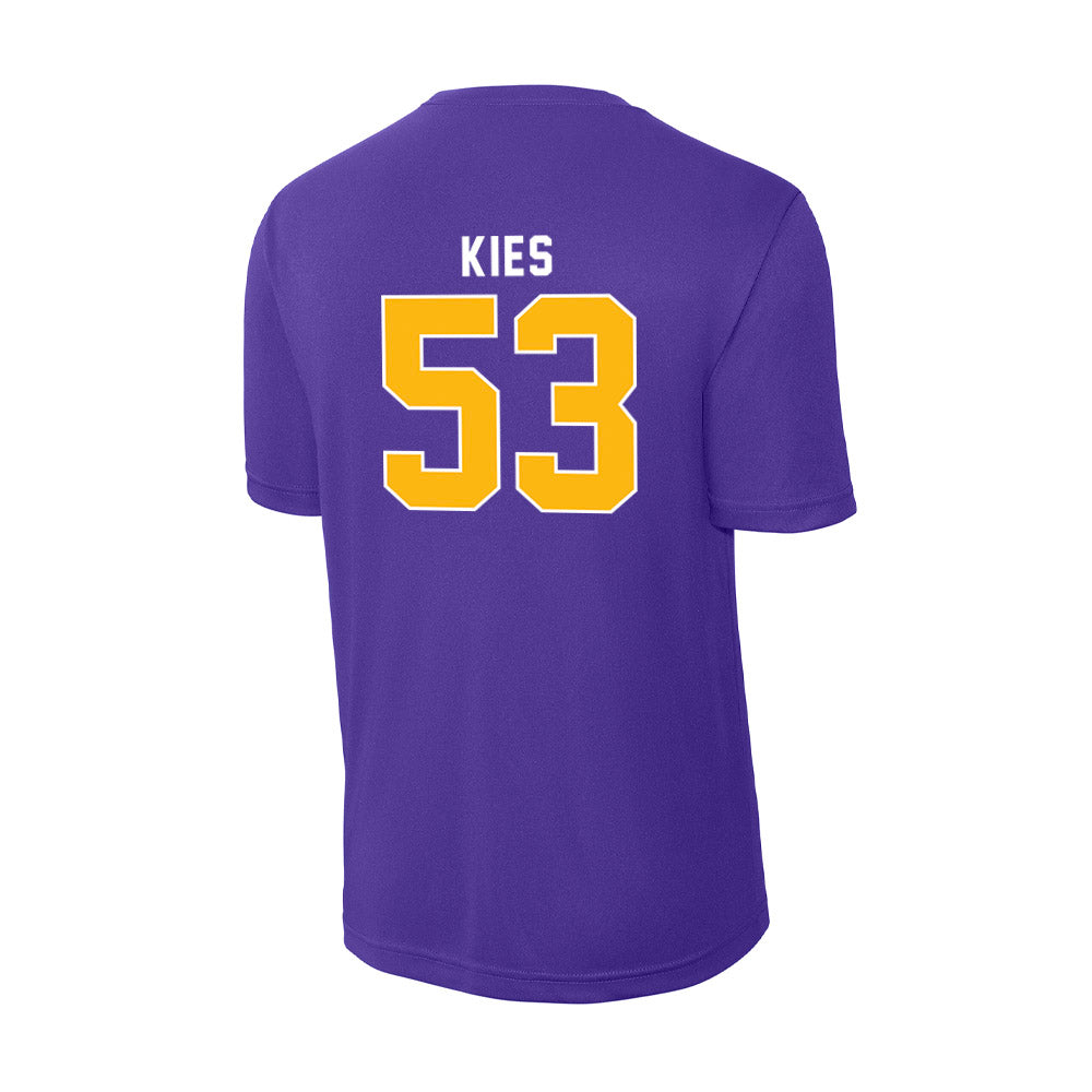 Northern Iowa - NCAA Football : Jarrett Kies - Activewear T-Shirt-1