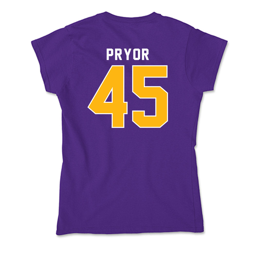 Northern Iowa - NCAA Football : Layne Pryor - Soft Style Women’s T-Shirt-1