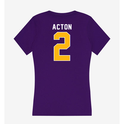 Northern Iowa - NCAA Softball : Brynn Acton - Women's V-Neck T-Shirt-1
