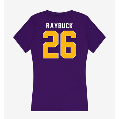 Northern Iowa - NCAA Football : John Raybuck - Women's V-Neck T-Shirt-1