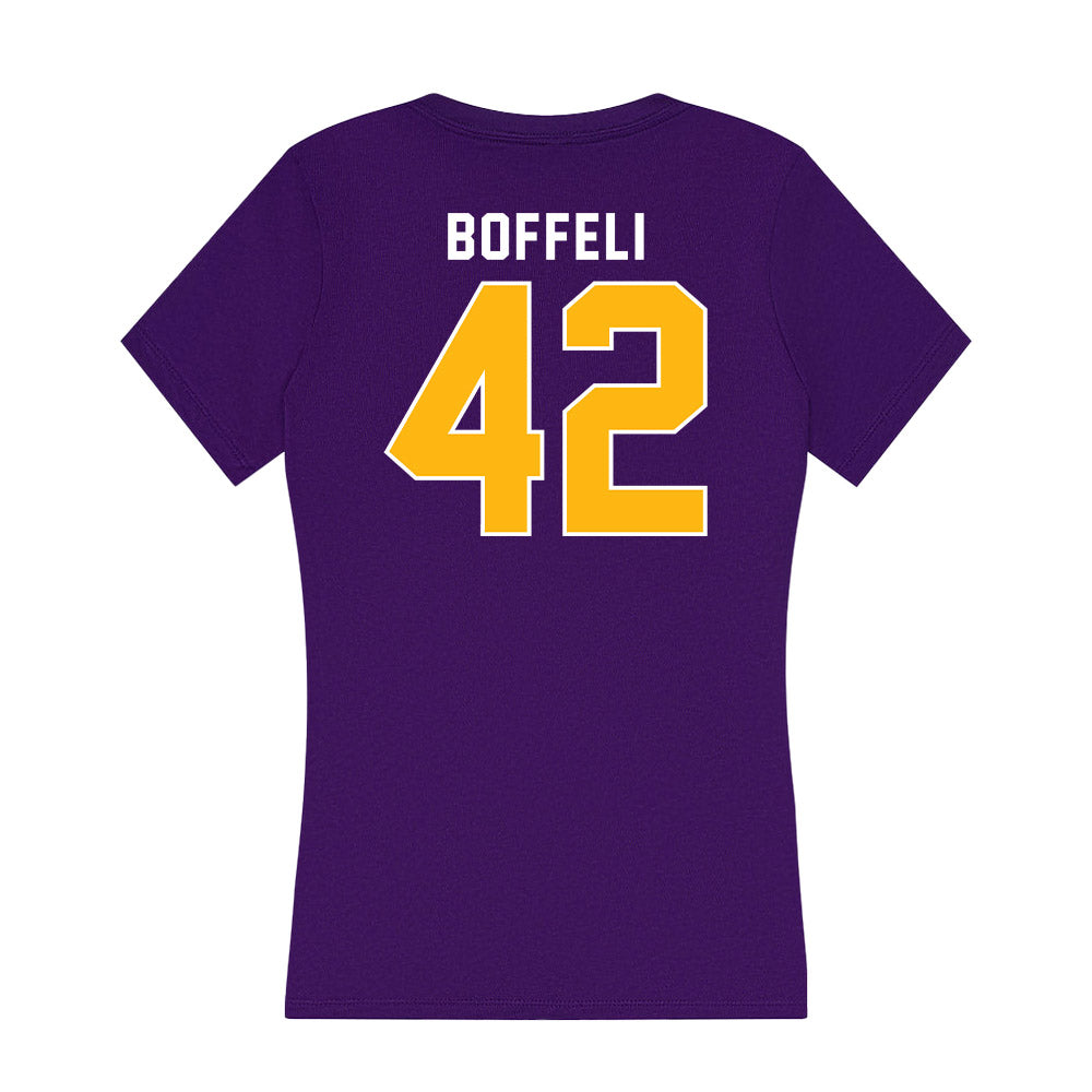 Northern Iowa - NCAA Women's Basketball : Grace Boffeli - Women's V-Neck T-Shirt-1