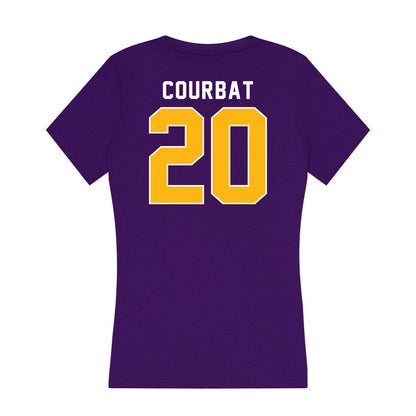 Northern Iowa - NCAA Men's Basketball : Chase Courbat - Women's V-Neck T-Shirt-1