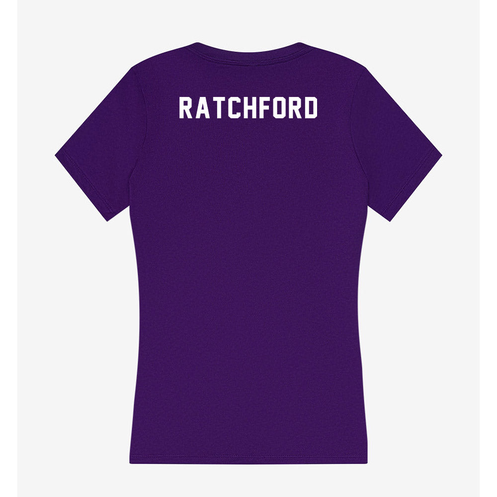 Northern Iowa - NCAA Women's Golf : Molly Ratchford - Women's V-Neck T-Shirt-1