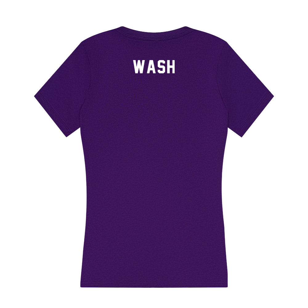 Northern Iowa - NCAA Men's Track & Field : Tory Wash - Women's V-Neck T-Shirt-1