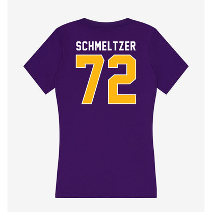 Northern Iowa - NCAA Football : Max Schmeltzer - Women's V-Neck T-Shirt-1