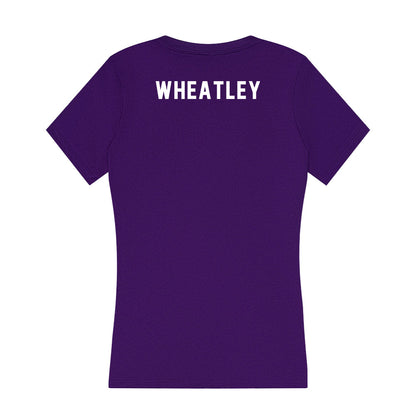 Northern Iowa - NCAA Women's Cross Country : Meghan Wheatley - Women's V-Neck T-Shirt-1