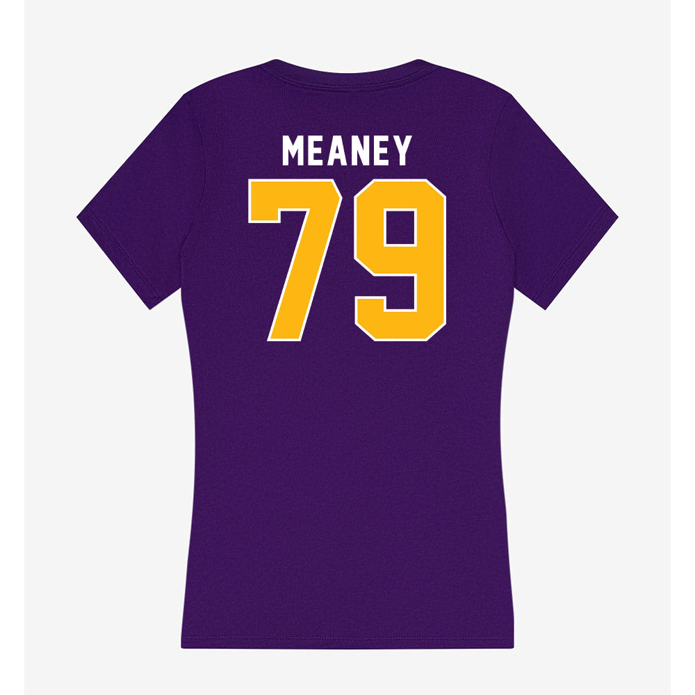 Northern Iowa - NCAA Football : Gabe Meaney - Women's V-Neck T-Shirt-1