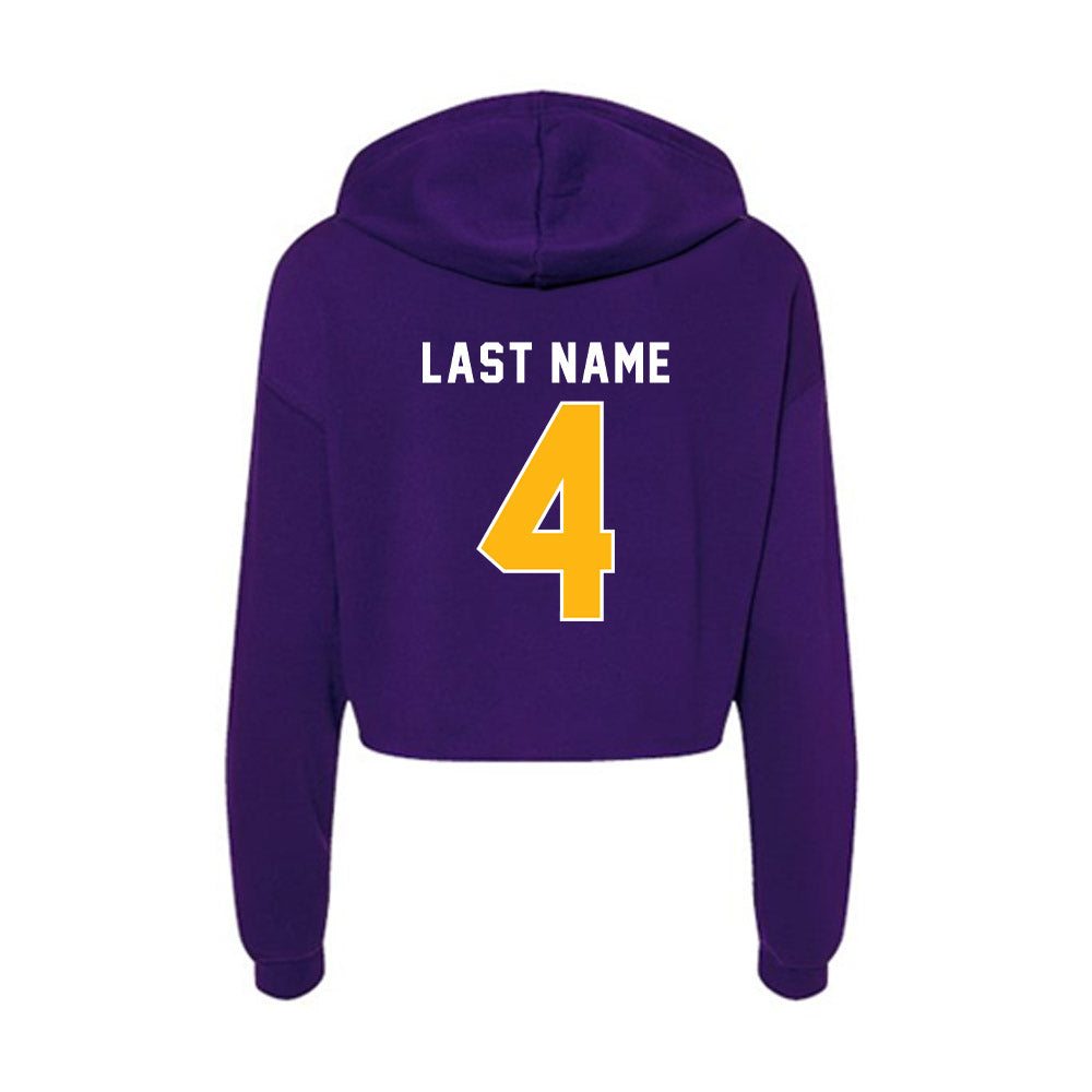 Northern Iowa - NCAA Women's Basketball : Emerson Green - Women's Crop Fleece Hoodie-1