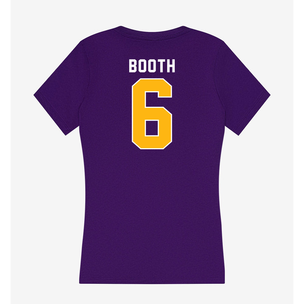 Northern Iowa - NCAA Women's Volleyball : Reese Booth - Women's V-Neck T-Shirt-1