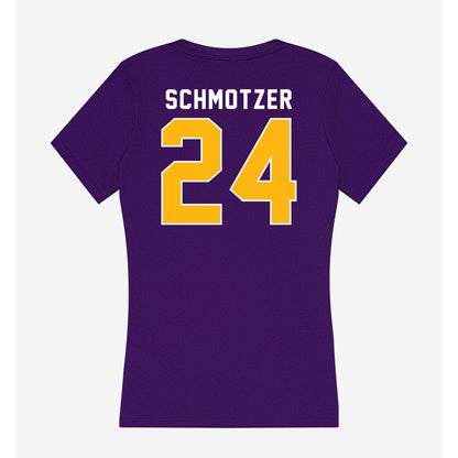 Northern Iowa - NCAA Women's Basketball : Maren Schmotzer - Women's V-Neck T-Shirt-1