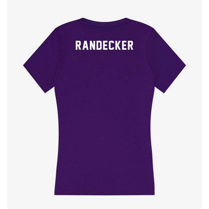 Northern Iowa - NCAA Women's Track & Field : Emma Randecker - Women's V-Neck T-Shirt-1