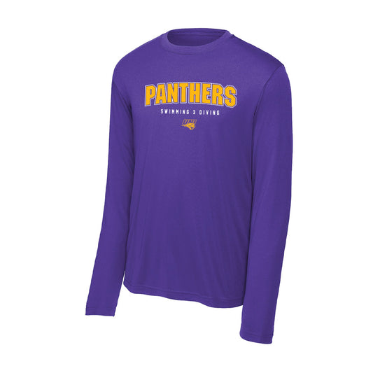 Northern Iowa - NCAA Women's Swimming & Diving : Josie Parton - Activewear Long Sleeve T-Shirt-0