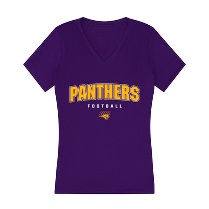 Northern Iowa - NCAA Football : Kaden Amigon - Women's V-Neck T-Shirt-0