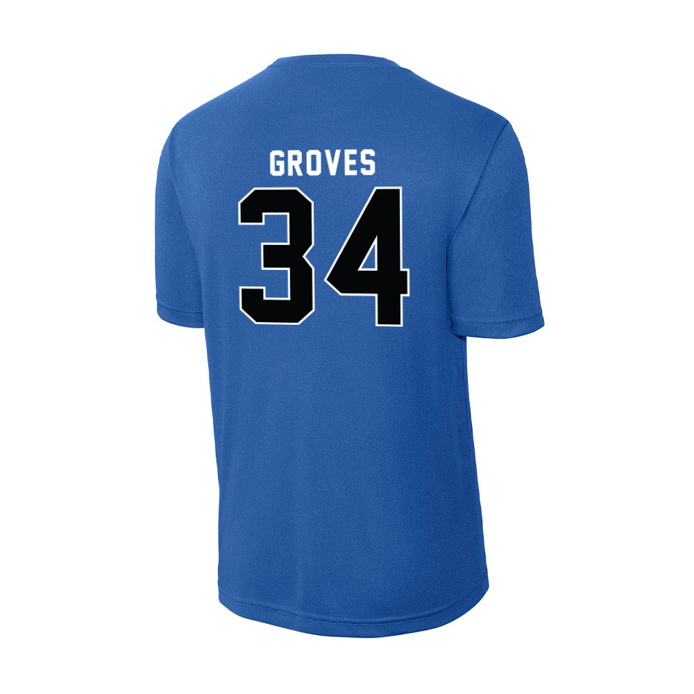 UNC Asheville - NCAA Baseball : Michael Groves - Activewear T-shirt