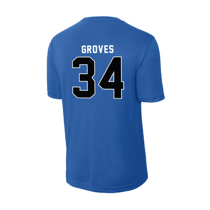 UNC Asheville - NCAA Baseball : Michael Groves - Activewear T-shirt