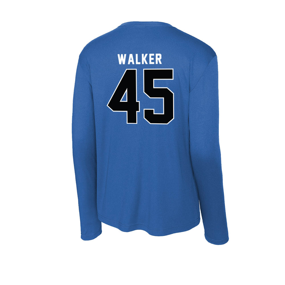 UNC Asheville - NCAA Baseball : Shea Walker - Activewear Long Sleeve T-Shirt