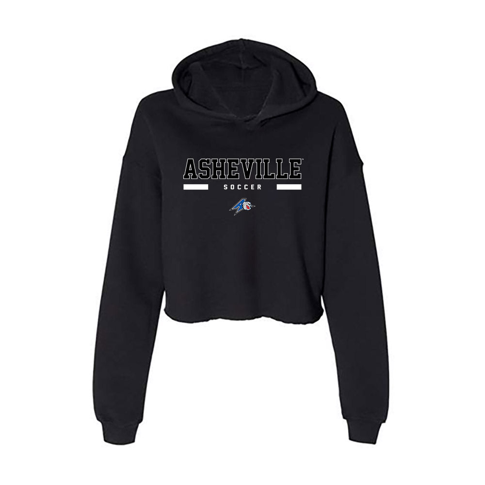 UNC Asheville - NCAA Women's Soccer : Reina Herndon - Women's Crop Fleece Hoodie-0