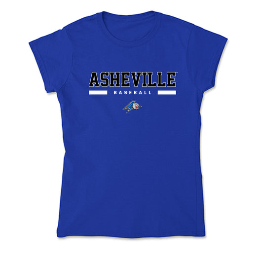 UNC Asheville - NCAA Baseball : Michael Groves - Soft Style Women’s T-Shirt-0