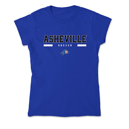 UNC Asheville - NCAA Men's Soccer : Jackson Minneci - Soft Style Women’s T-Shirt-0