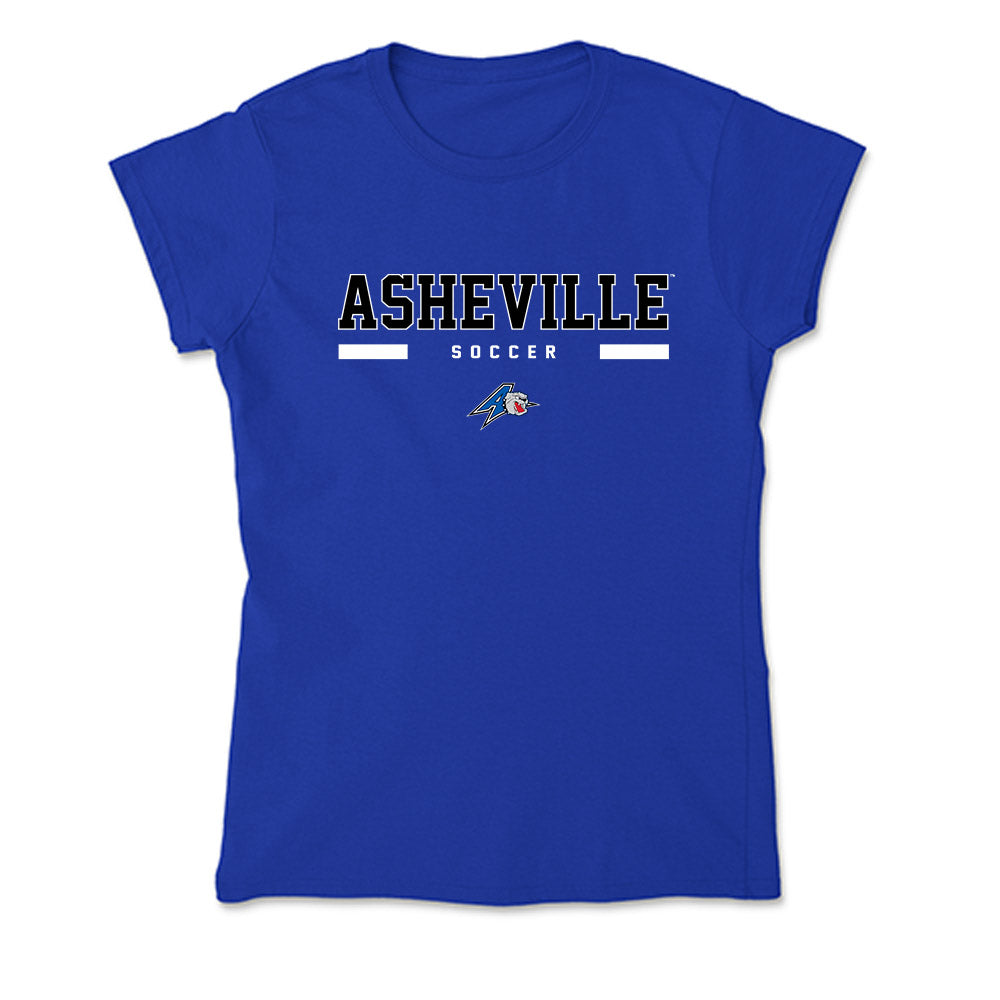 UNC Asheville - NCAA Women's Soccer : Reina Herndon - Soft Style Women’s T-Shirt-0