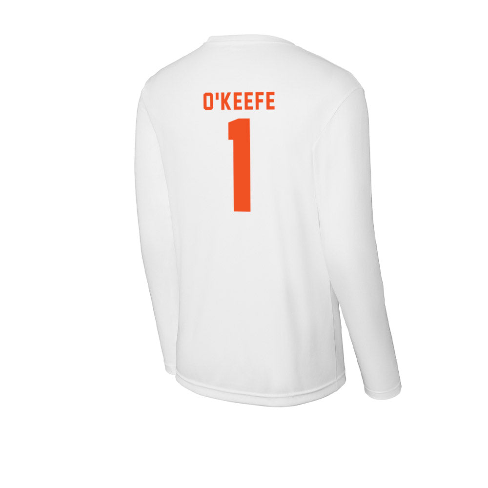 UTRGV - NCAA Women's Basketball : Charlotte O'Keefe - Activewear Long Sleeve T-Shirt-1