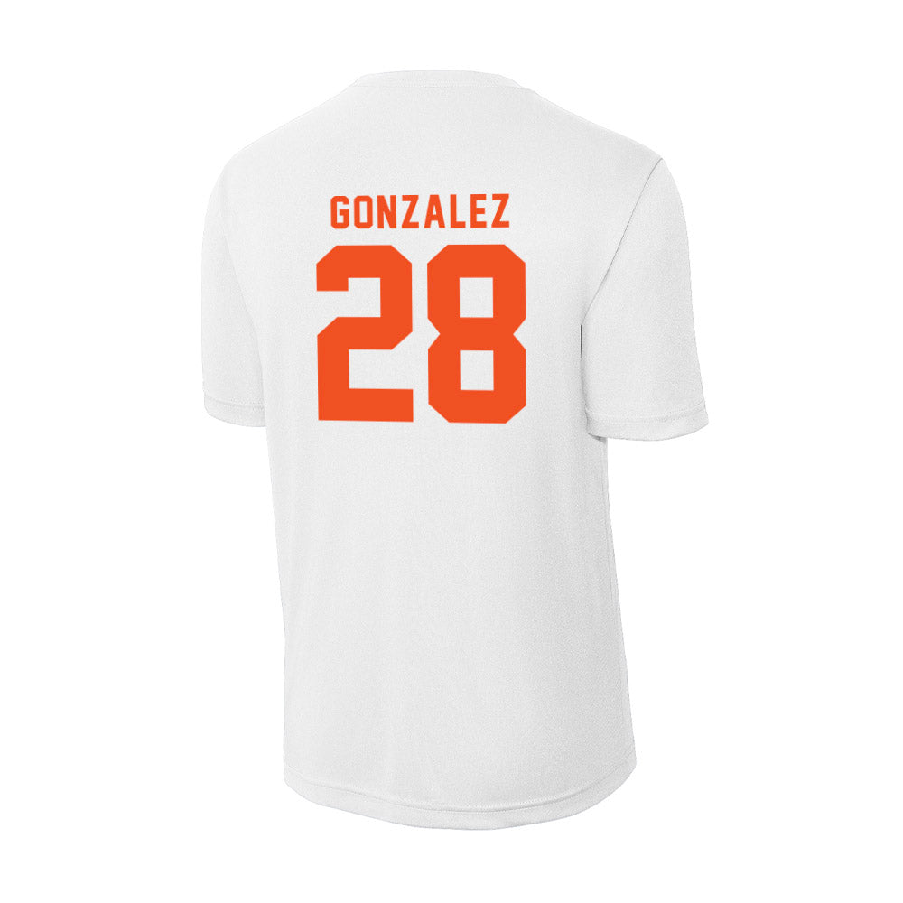 UTRGV - NCAA Baseball : Isaiah Gonzalez - Activewear T-Shirt-1