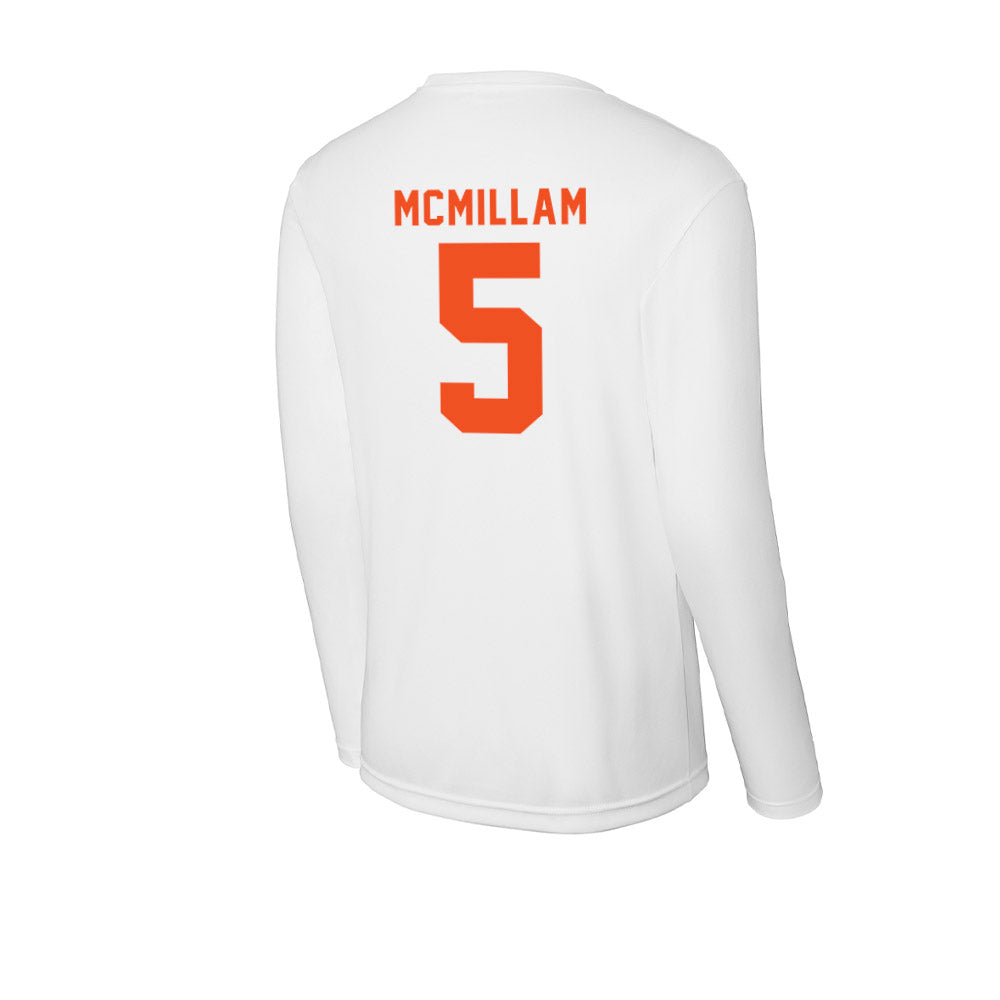 UTRGV - NCAA Women's Basketball : Aaliyah McMillam - Activewear Long Sleeve T-Shirt-1