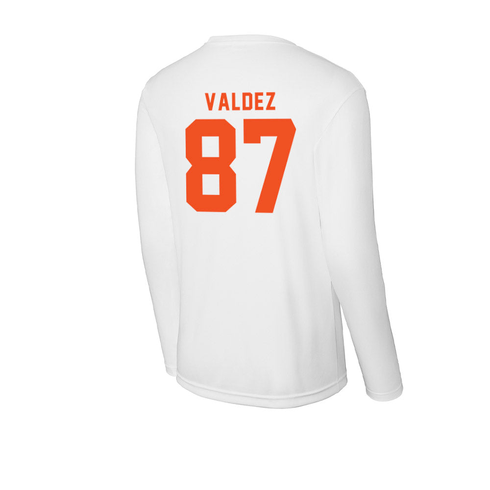 UTRGV - NCAA Football : Luke Valdez - Activewear Long Sleeve T-Shirt-1