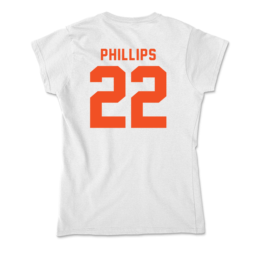 UTRGV - NCAA Women's Basketball : Faith Phillips - Soft Style Women’s T-Shirt-1