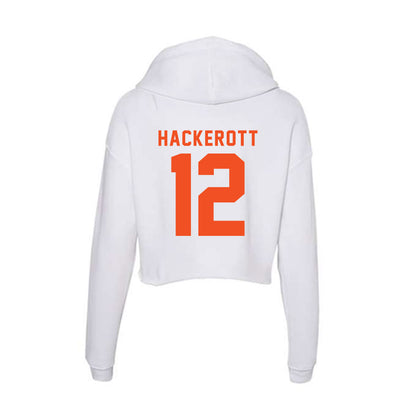 UTRGV - NCAA Women's Basketball : Kade Hackerott - Women's Crop Fleece Hoodie-1