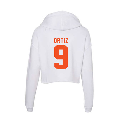 UTRGV - NCAA Women's Soccer : Rubi Ortiz - Women's Crop Fleece Hoodie-1