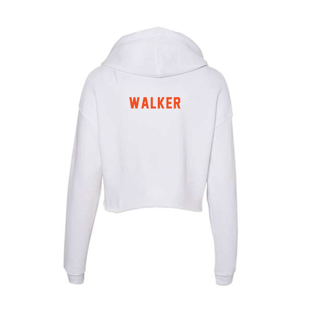 UTRGV - NCAA Men's Track & Field : Antoine Walker - Women's Crop Fleece Hoodie-1