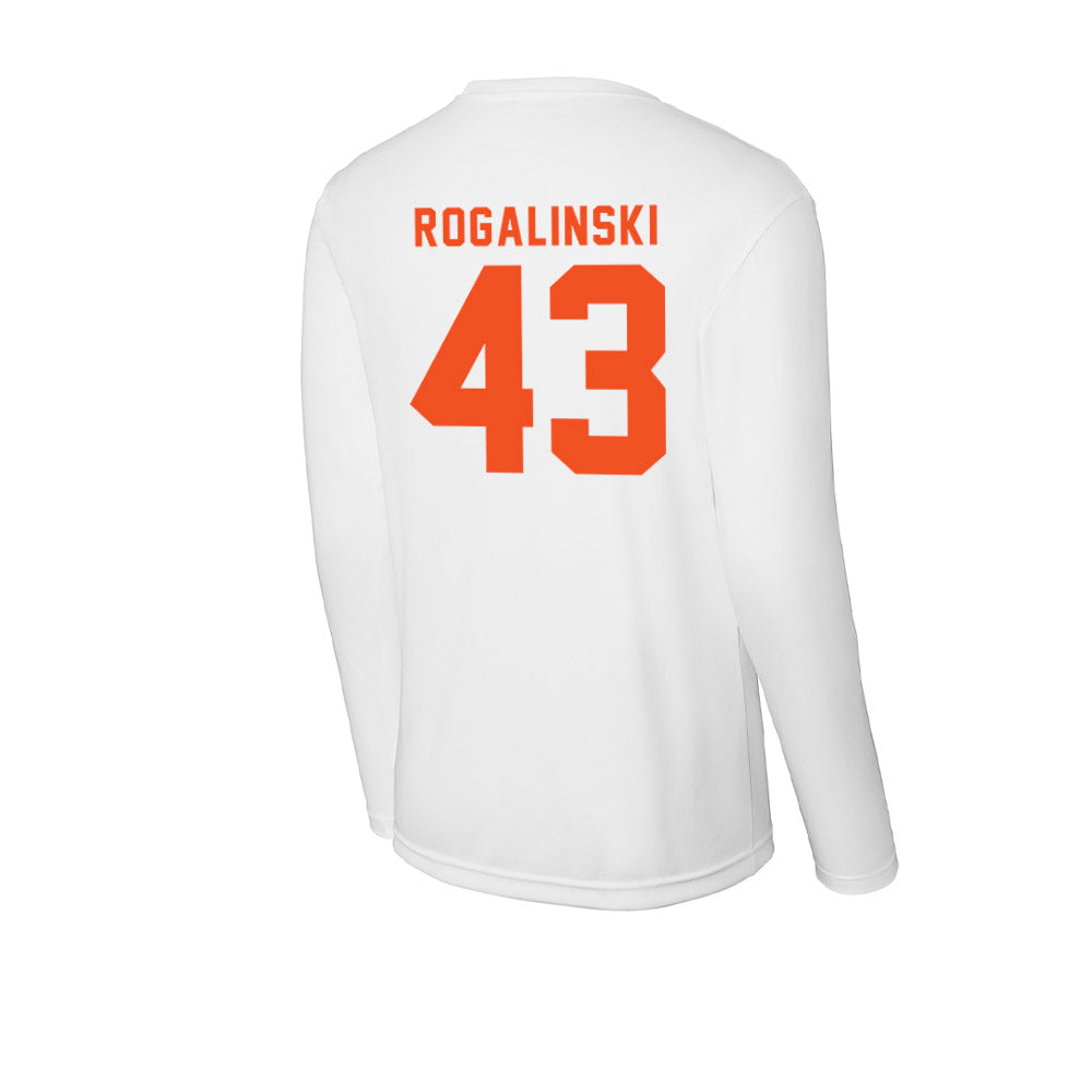 UTRGV - NCAA Football : William Rogalinski - Activewear Long Sleeve T-Shirt-1