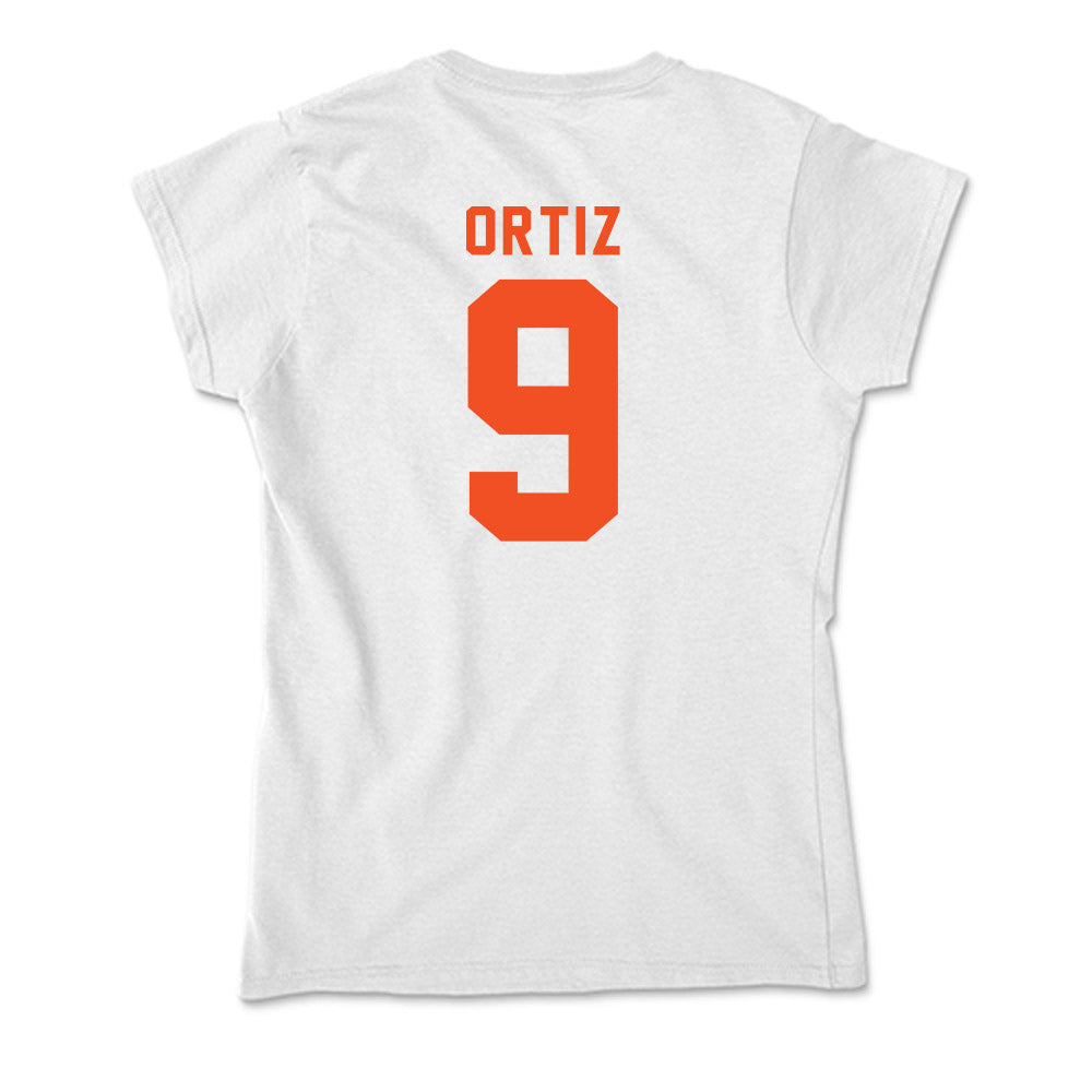 UTRGV - NCAA Women's Soccer : Rubi Ortiz - Soft Style Women’s T-Shirt-1