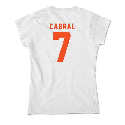 UTRGV - NCAA Baseball : Angelo Cabral - Soft Style Women’s T-Shirt-1