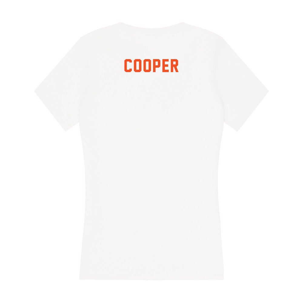 UTRGV - NCAA Men's Track & Field : Aaron Cooper - Women's V-Neck T-Shirt-1