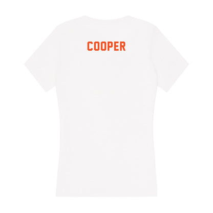 UTRGV - NCAA Men's Track & Field : Aaron Cooper - Women's V-Neck T-Shirt-1