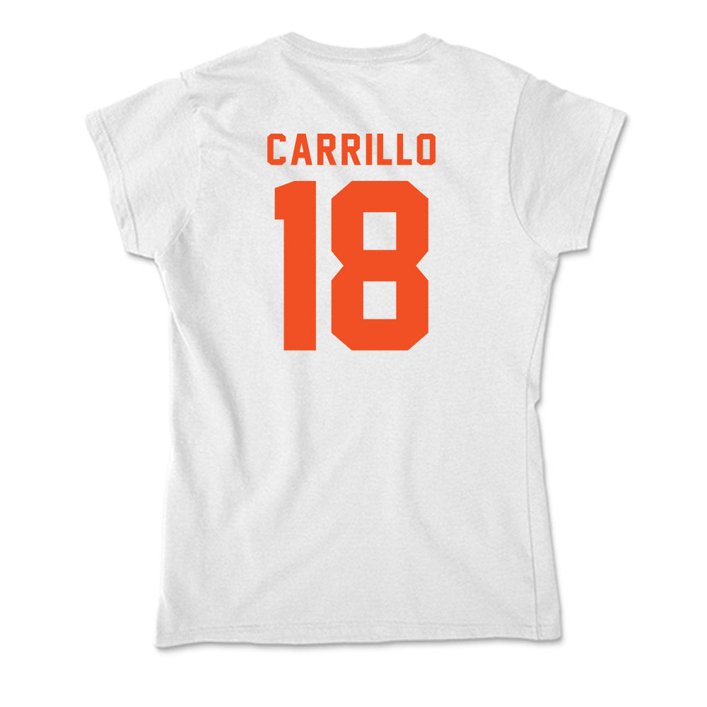 UTRGV - NCAA Men's Soccer : Beto Carrillo - Soft Style Women’s T-Shirt-1