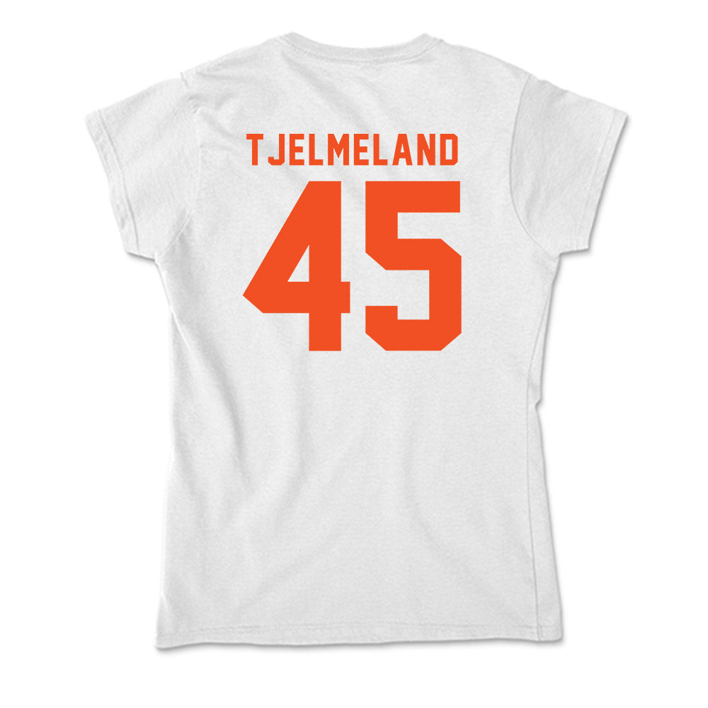 UTRGV - NCAA Baseball : Zach Tjelmeland - Soft Style Women’s T-Shirt-1