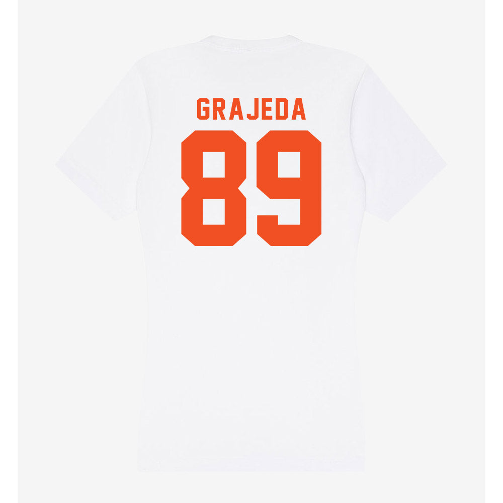 UTRGV - NCAA Football : Mateo Grajeda - Women's V-Neck T-Shirt-1