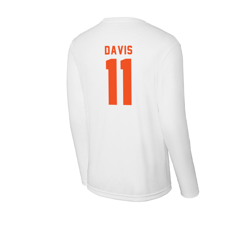 UTRGV - NCAA Baseball : Colten Davis - Activewear Long Sleeve T-Shirt-1