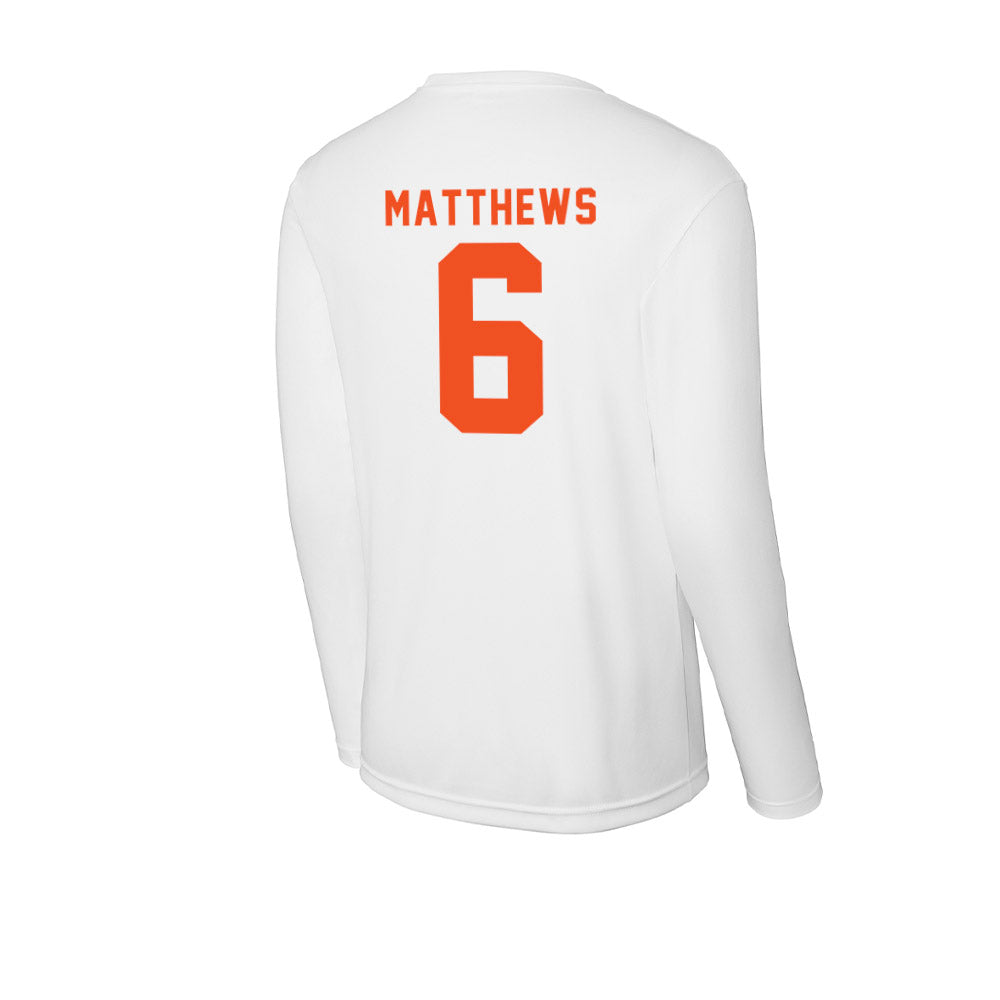 UTRGV - NCAA Women's Soccer : Jordan Matthews - Activewear Long Sleeve T-Shirt-1