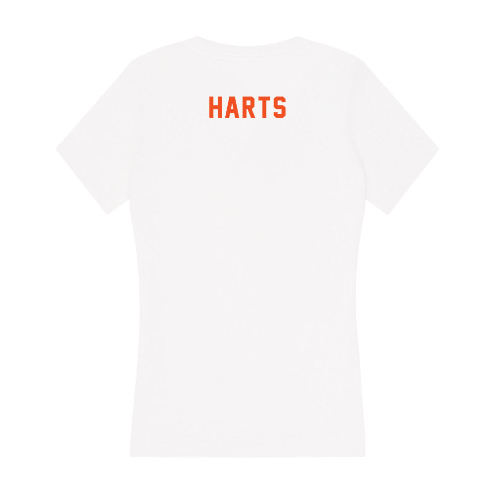 UTRGV - NCAA Men's Track & Field : Jamari Harts - Women's V-Neck T-Shirt-1