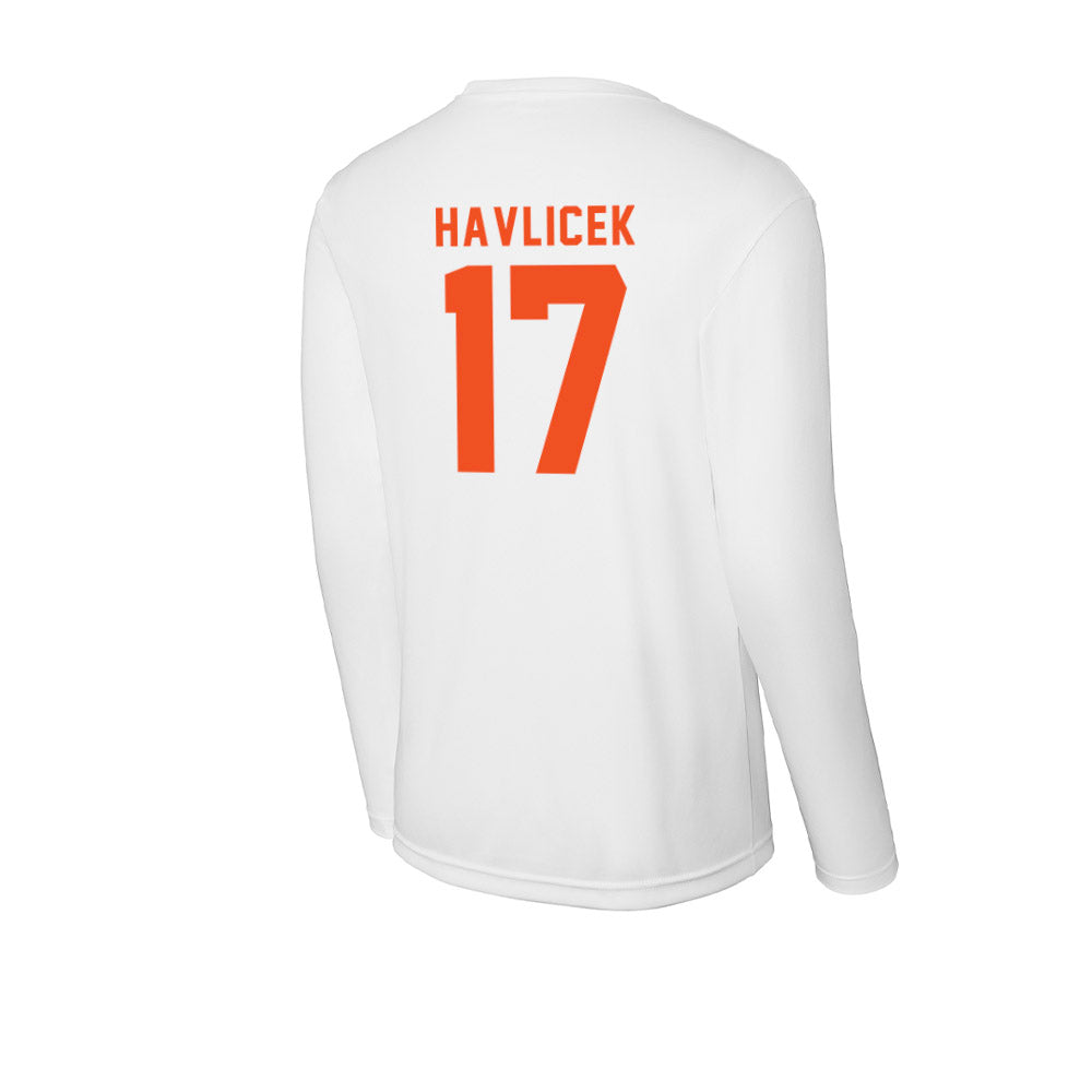 UTRGV - NCAA Baseball : Alex Havlicek - Activewear Long Sleeve T-Shirt-1