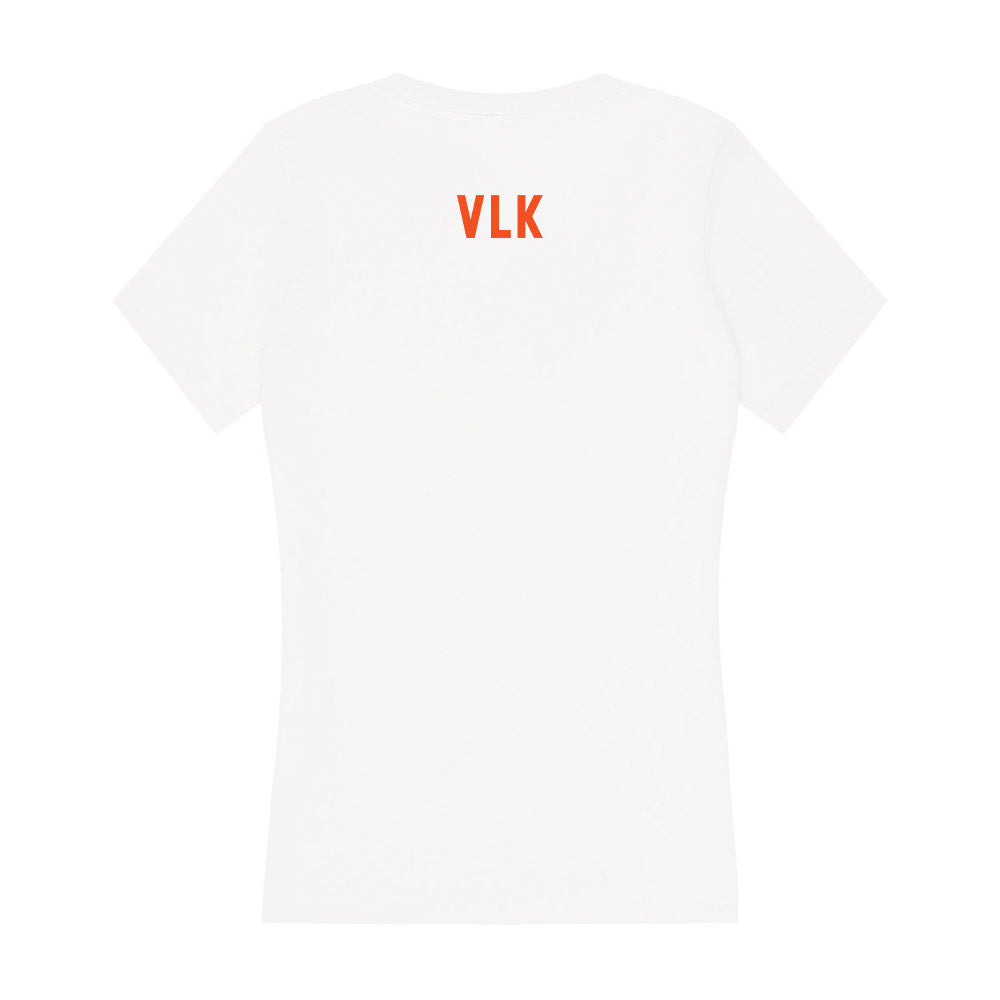 UTRGV - NCAA Women's Track & Field : Zoe VLK - Women's V-Neck T-Shirt-1